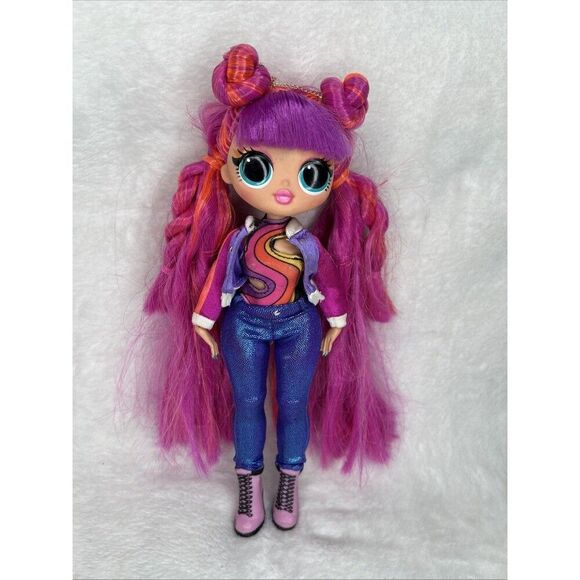 LOL Surprise Series 3 OMG Roller Chick Fashion Doll 10” Pink Purple 2019 - Picture 1 of 4